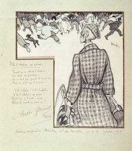 El Cólera Está Llegando, 1898 de Théophile Alexandre Steinlen